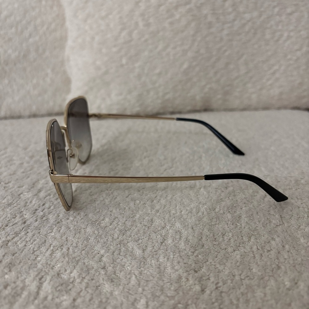 Prada Gold and Black Frame Sunglasses SPR60X - Picture 2 of 7